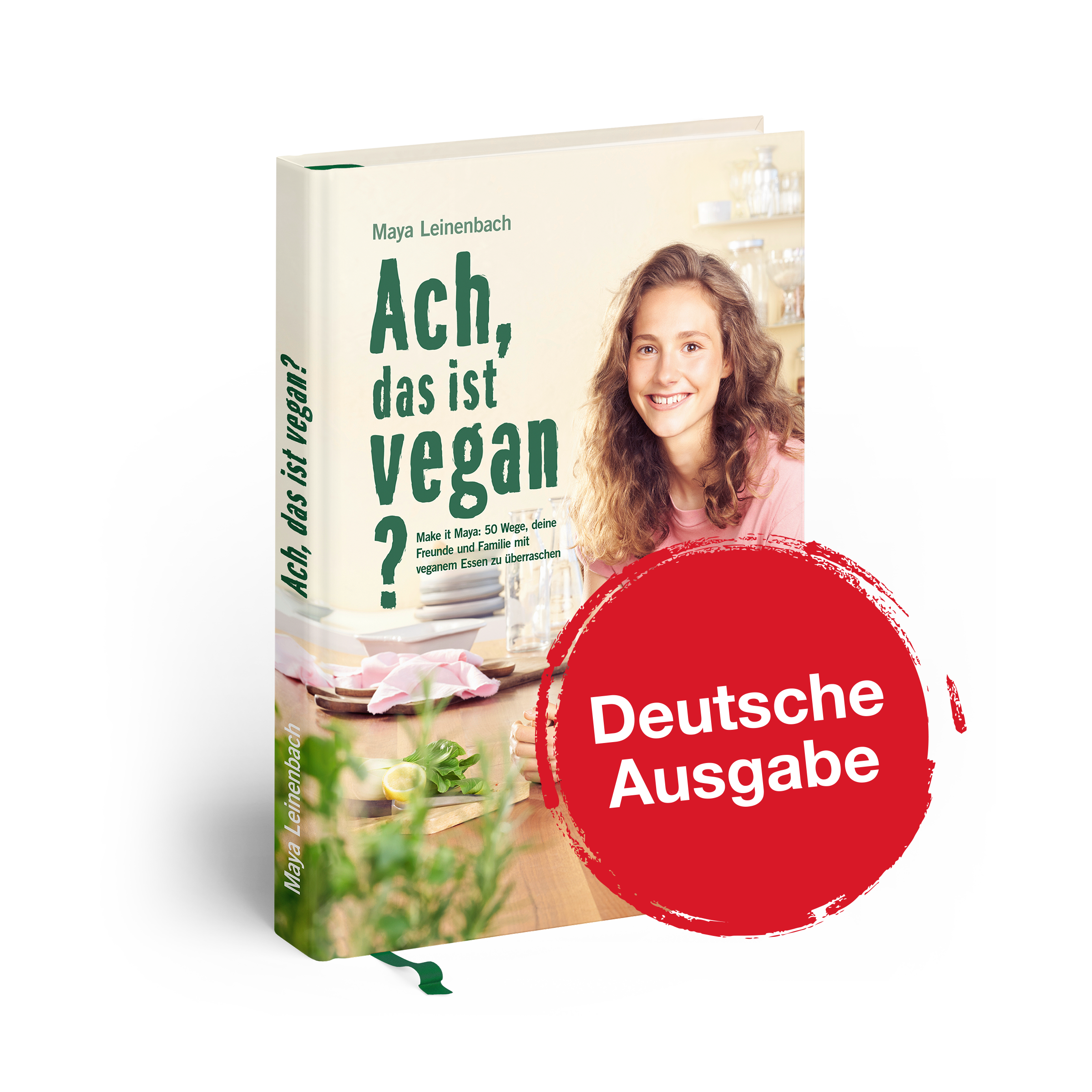 Cover of German cook book: Ach das ist vegan