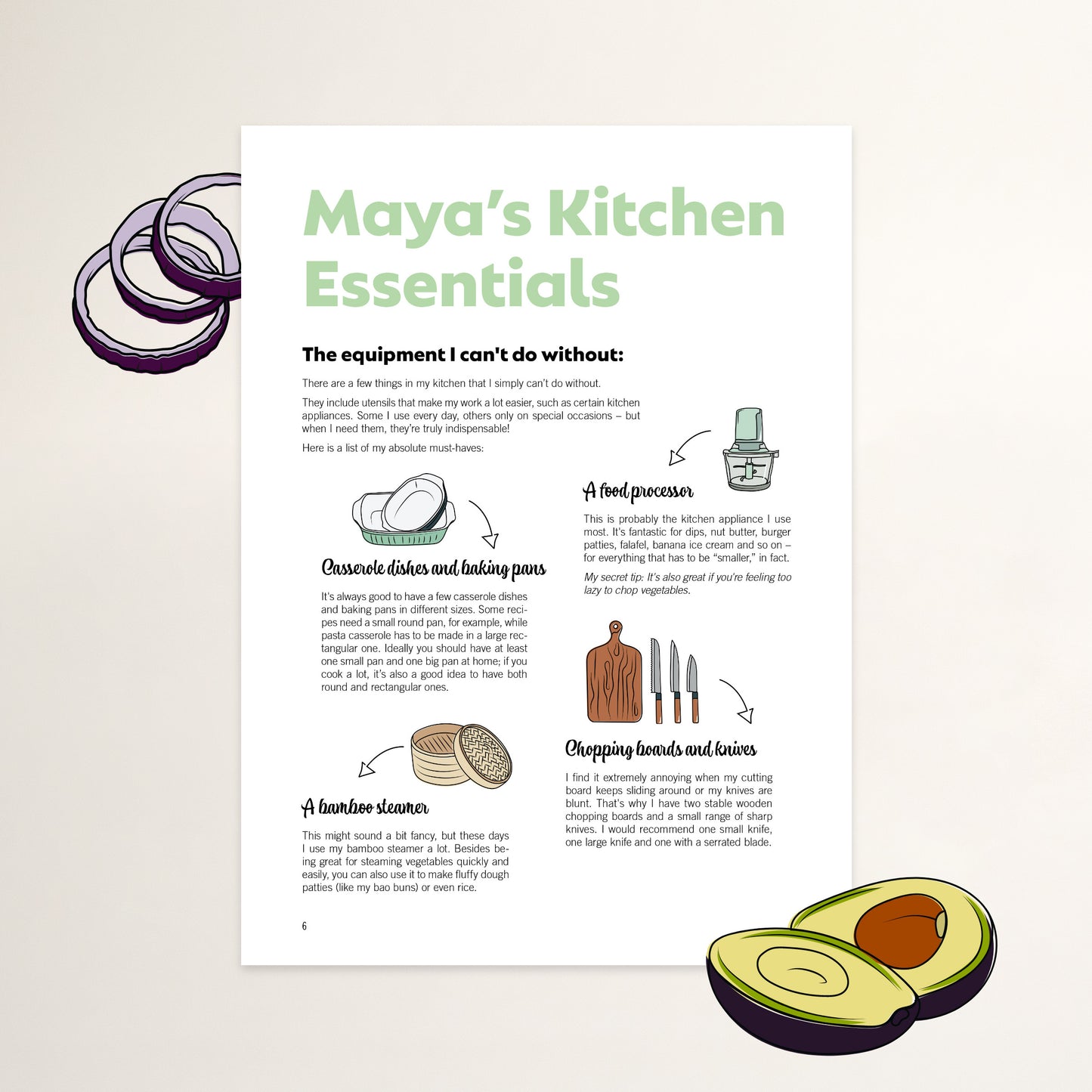 vegan cookbook Maya fitgreenmind kitchen essentials
