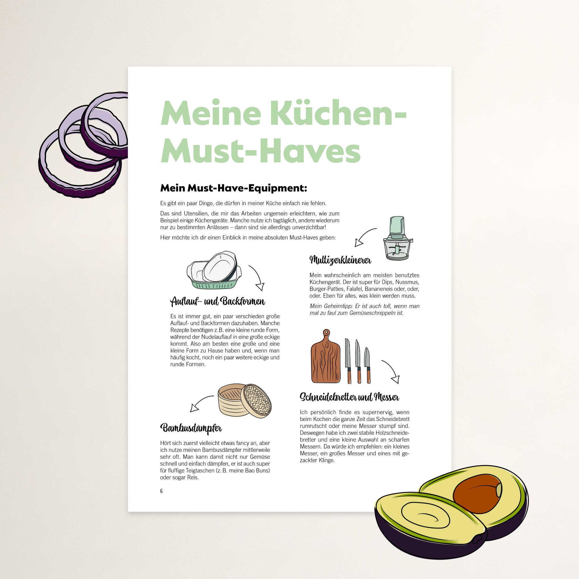 Kochbuch Maya Leinenbach Inhalt Küchen-Must-Haves