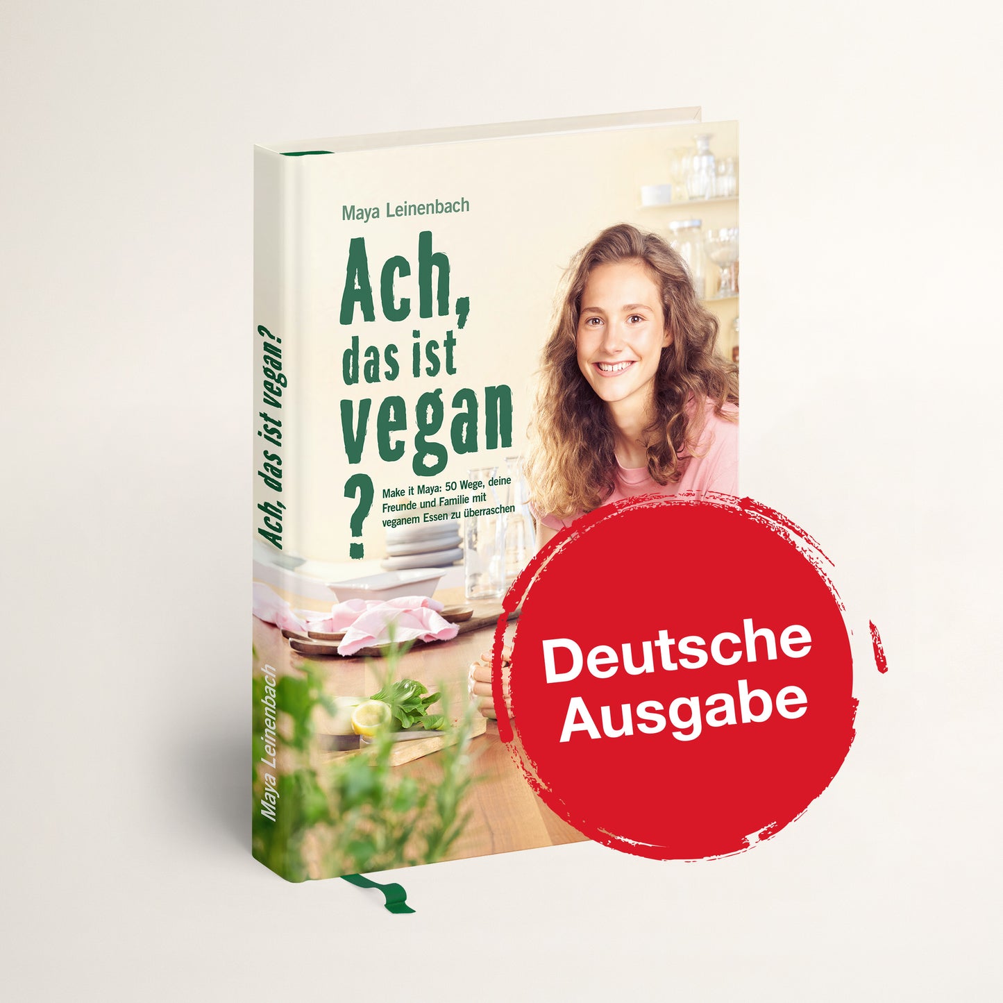 Deutsche Ausgabe Kochbuch Maya Leinenbach vegane Rezepte im t5c.shop